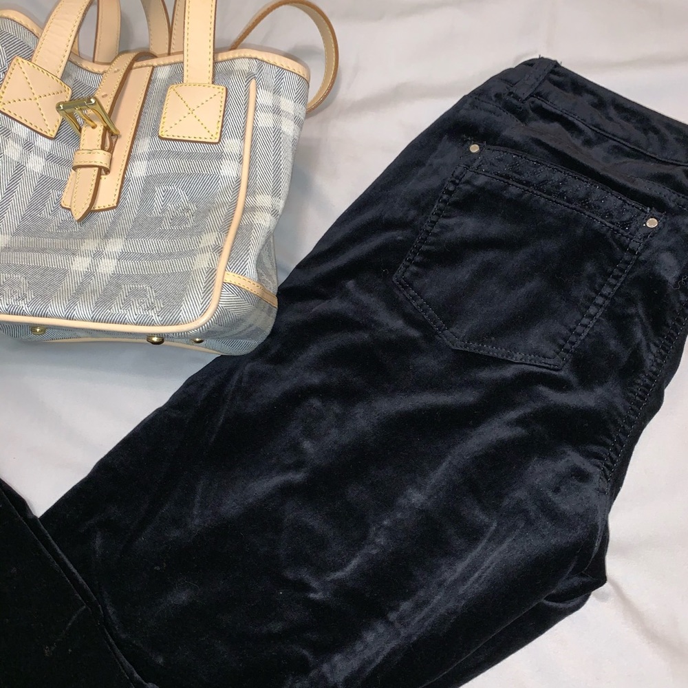 BLACK VELVET PANTS ✨